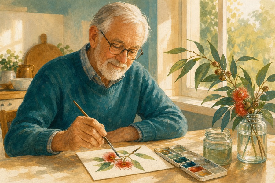 Watercolour class